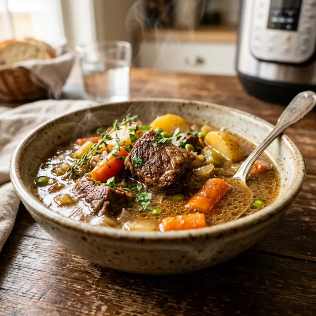 Rich and Hearty Instant Pot Beef Stew